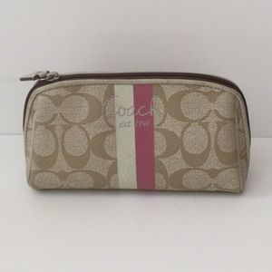Coach cosmetic bag